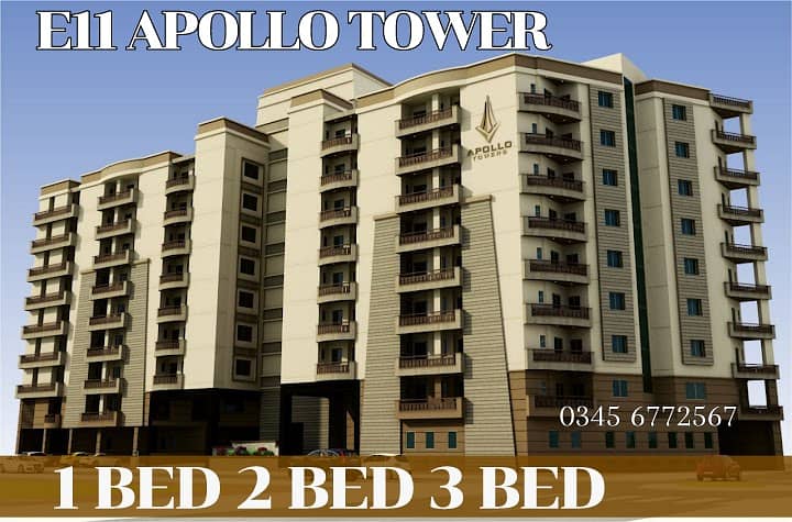 E11/4 APOLLO TOWER Executive 2 Bed Room Corner Sun Facing 0