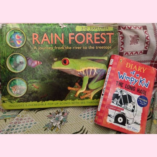 3D book for Rain Forest knowledge with free book included 4