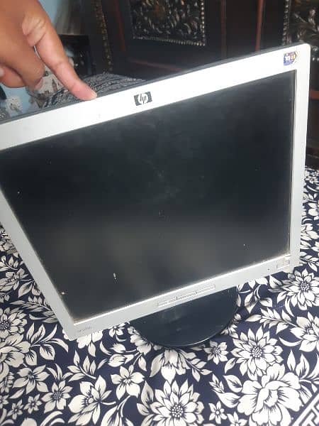 HP L1706 17" Flat Panel LCD Computer Display 1