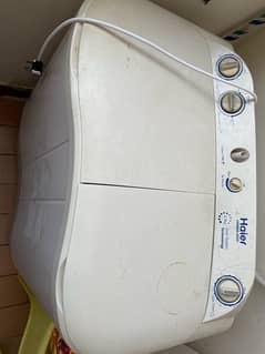 Haier washing machine.