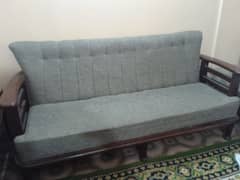 Used 5 Seater Wooden Sofa Set ||  Rs37,000