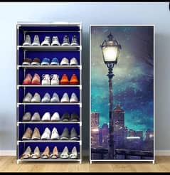 7 layer styling shoe rack