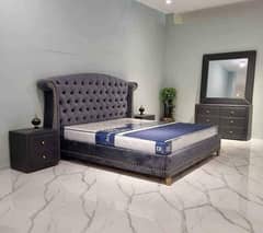 Poshish bed\Bed set\double bed\king size bed\Luxury bed