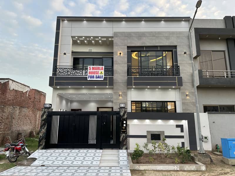 5 marla beautiful house for sale in usman block al kabir town phase 2 lahore 1