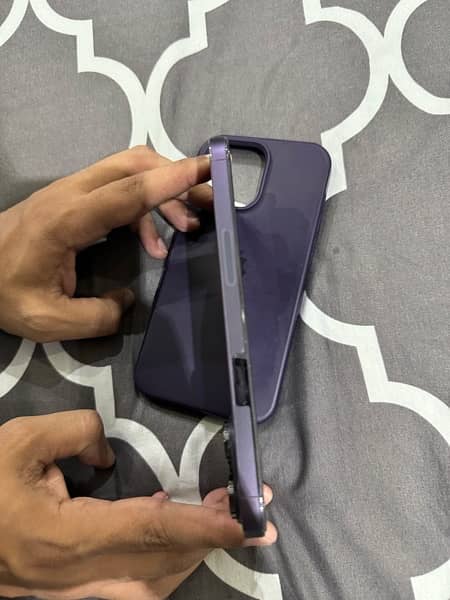 iphone 14 pro max . 128gb. deep purple 4