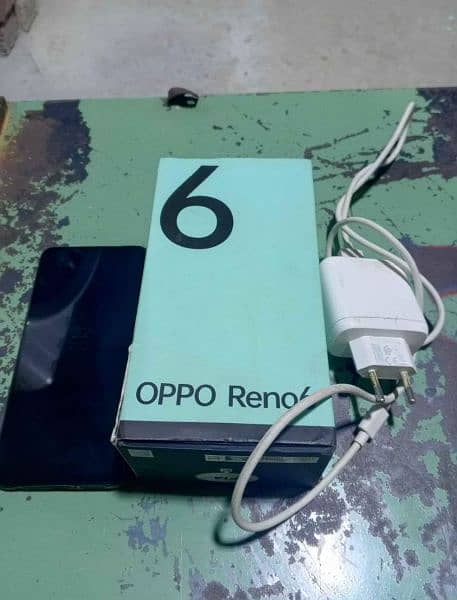 Oppo Reno 6 with box charger 2