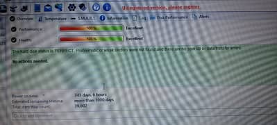 laptop 1tb SATA hardrive 100% health