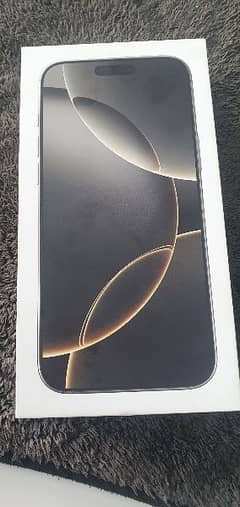 iphone 16pro Max 512gb natural titanium colour