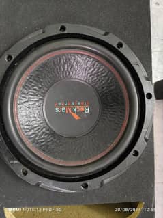 japanese Woofer and kenwood speakers (almost new)