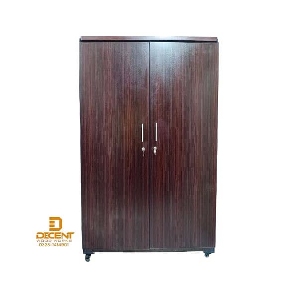 wardrobe/almari/almirah/uv high gloss/colored cupboard/two door almari 0