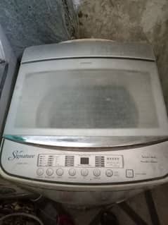 signature washing machine and dryer