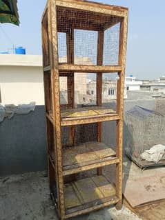 pure wood cage