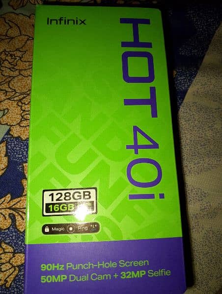 infinix hot 40i 8/128 0