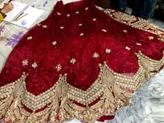 bridal lehnga in good condition