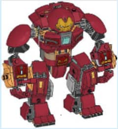 LEGO HULK BUSTER SMASH [master copy ] with minifigure