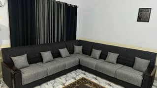 L shaped sofa