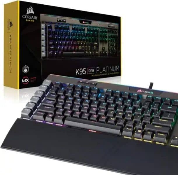 corsair k95 platinum gaming keyboard brand new 0