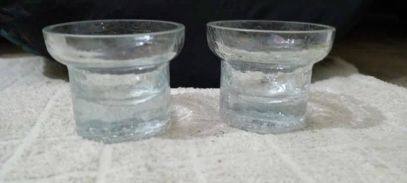 Crackle Tea lights candel Holder 3