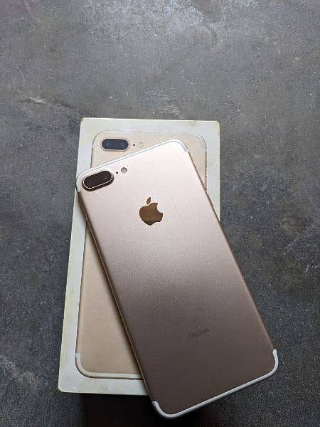 iPhone 7 plus pta proved approved 10 by 10 no any fault 32Gb 2