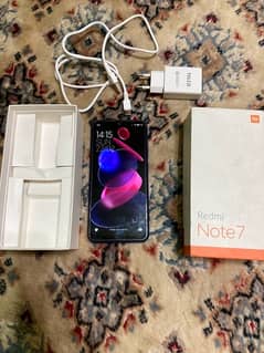 Redmi note 7 complete box 4/64