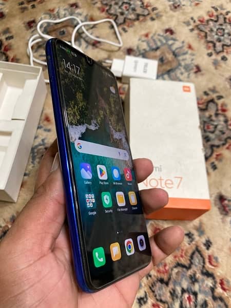 Redmi note 7 complete box 4/64 7