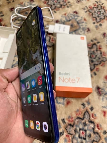 Redmi note 7 complete box 4/64 8