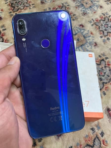 Redmi note 7 complete box 4/64 15