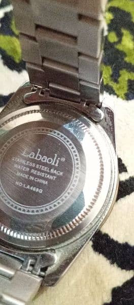 Labaoli watch water resistant 2 week use. 1