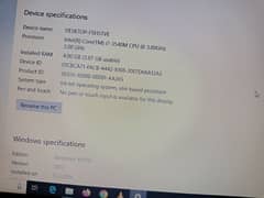 dell laptop core I 5 3rd generation.  SSD and hdd 0