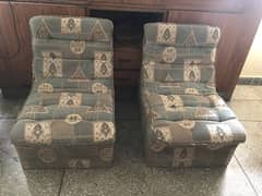 2 sofas