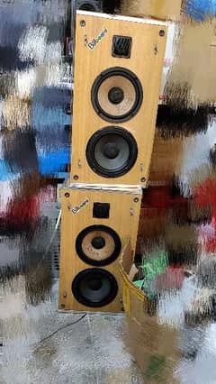 Branded Sony Speakers Pair. Double 8 inch Speaker heavy Bass. 0