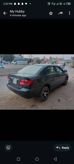 Toyota Corolla Altis 2004 exchange possible