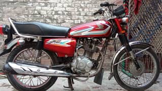 Honda cg 125 2016 model urgent sale