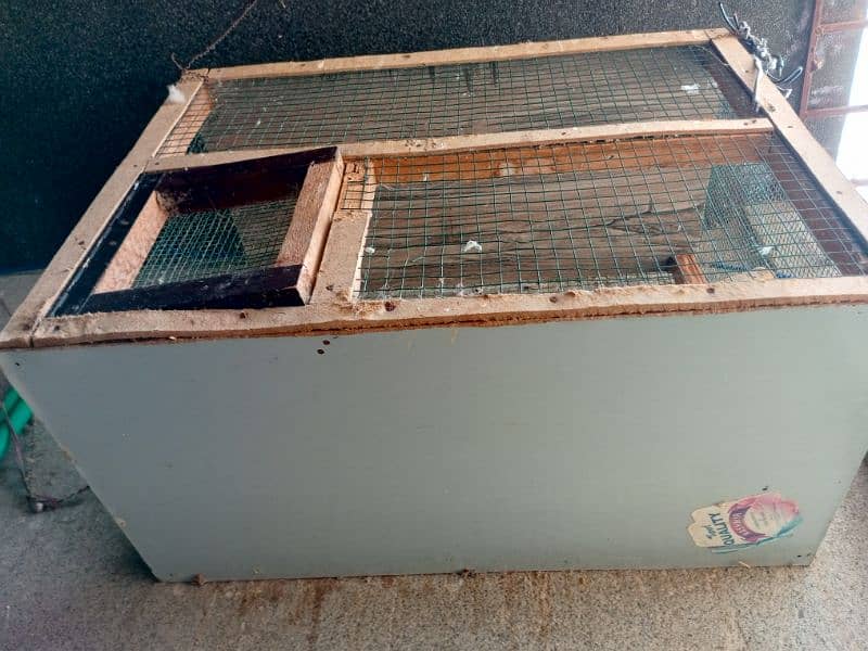 Wooden Cage with 2 matki 3