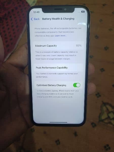 iphone xs non pta just mobile 64 gb 83 battery 1