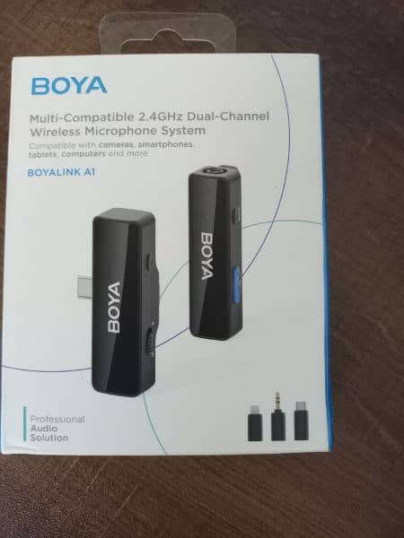 boya wireless microphone for vlogging YouTube podcast streaming 2