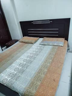 King bed with 8 inches Spring Mattress for sale 0