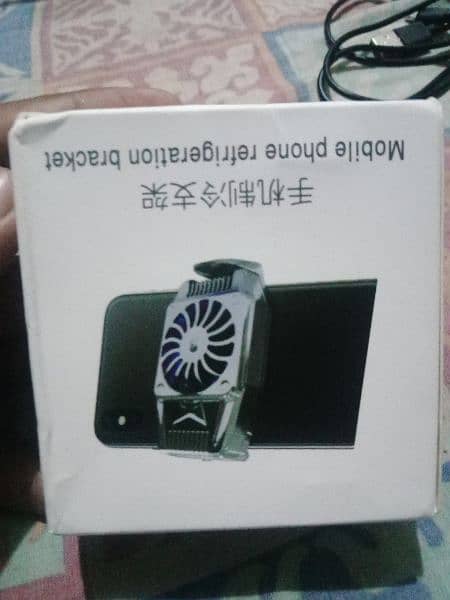 cooling fan  with long micro USB data cable 1