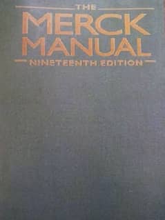 The Merck Manual for Humans 19th edition