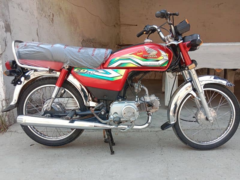 Honda CD70c 23 model unregistered. O3O8-56-88-797. 3