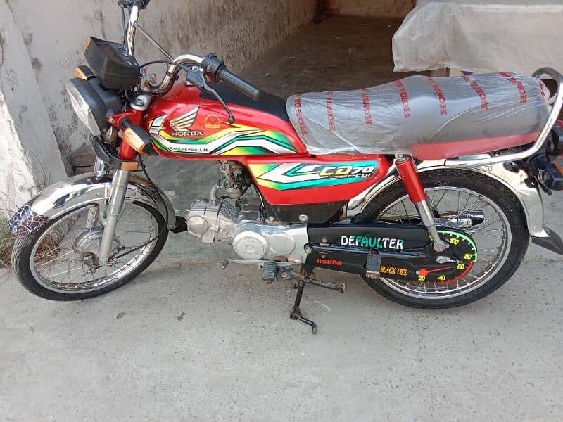 Honda CD70c 23 model unregistered. O3O8-56-88-797. 6