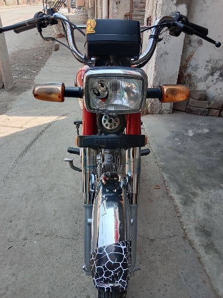 Honda CD70c 23 model unregistered. O3O8-56-88-797. 10