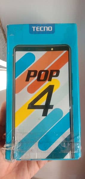 Tecno Pop 4 with Box Pta Approved 100% okey 2