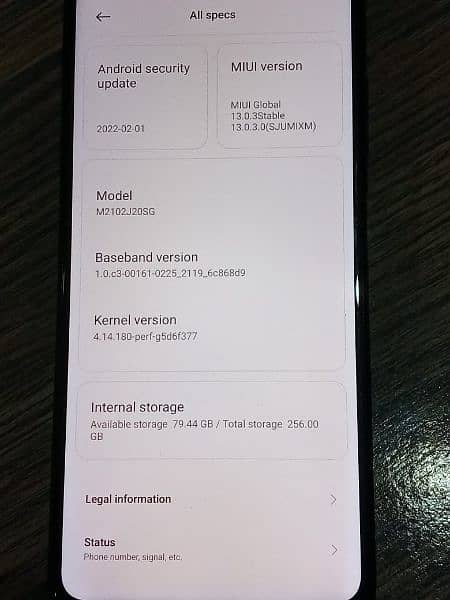 Xiaomi Poco x3 pro 8gb + 3gbRam 256gb storage 4