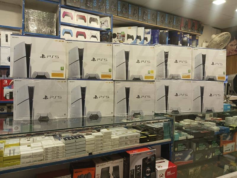 ps5 slim 1tb brand new at Sunny video store F-8 0