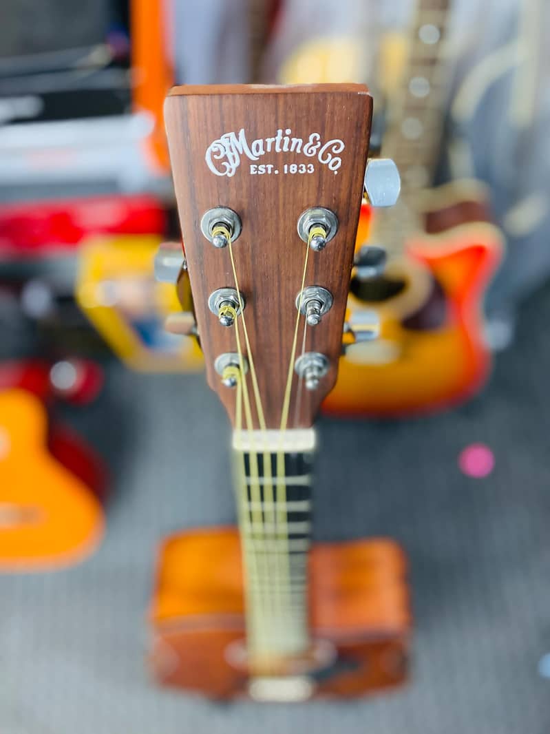 Martin&co Semi Acoustic Guitar (Semi Electro Guitar) 11