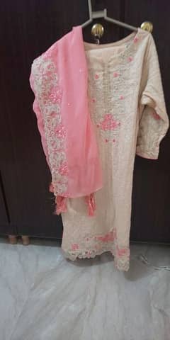 sale sale 3 piece embroidery suit in just 2000 rs 0