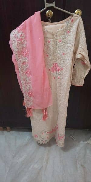 sale sale 3 piece embroidery suit in just 2000 rs 1