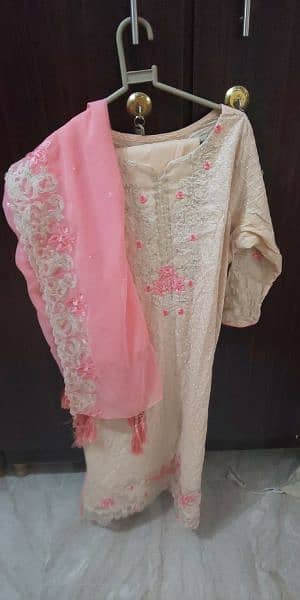 sale sale 3 piece embroidery suit in just 2000 rs 2