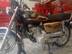 HONDA CG 125s Gold Edition Open Letter 2024 model 0